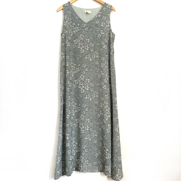 J. Jill Dresses J Jill Summer Floral Sleeveless Flowy Maxi Dress P